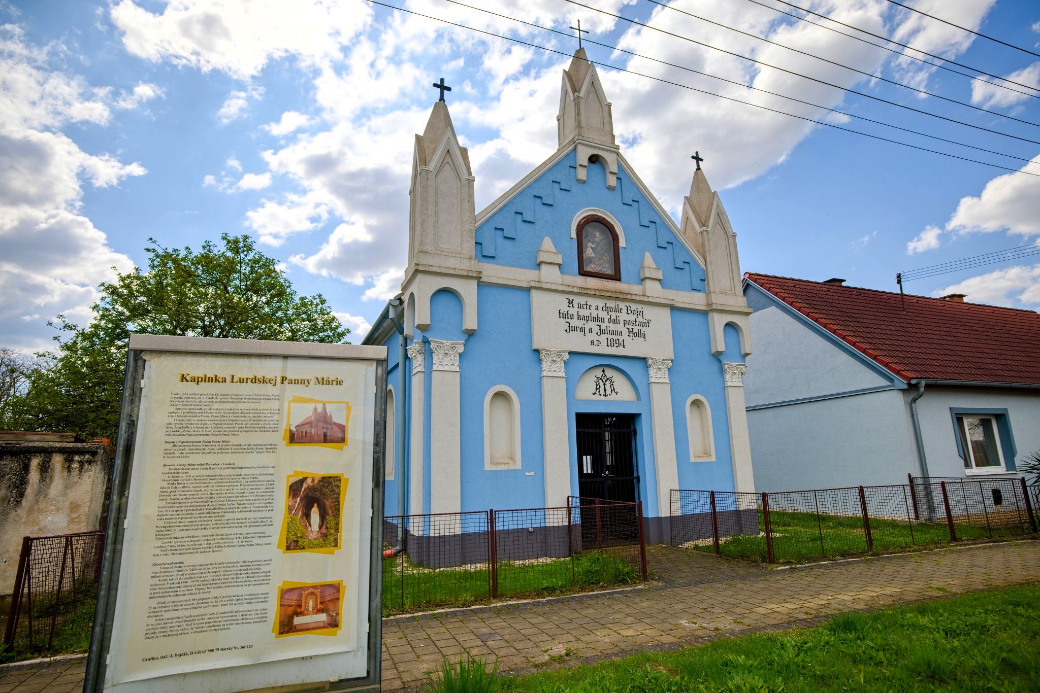Kaplnka Lurdskej Panny Márie | Borský sv. Jur